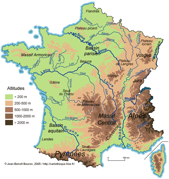 La Géographie De La France Dnl La Planète Bilingue