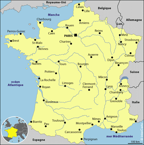La Géographie de la France - DNL « LA PLANÈTE BILINGUE